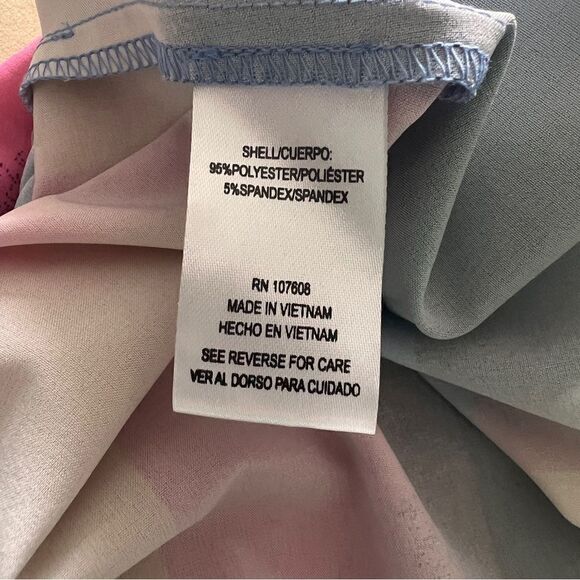 NICOLLER MILLER New York Off The Shoulder Multicolor Dress Size 6 - Picture 5 of 6